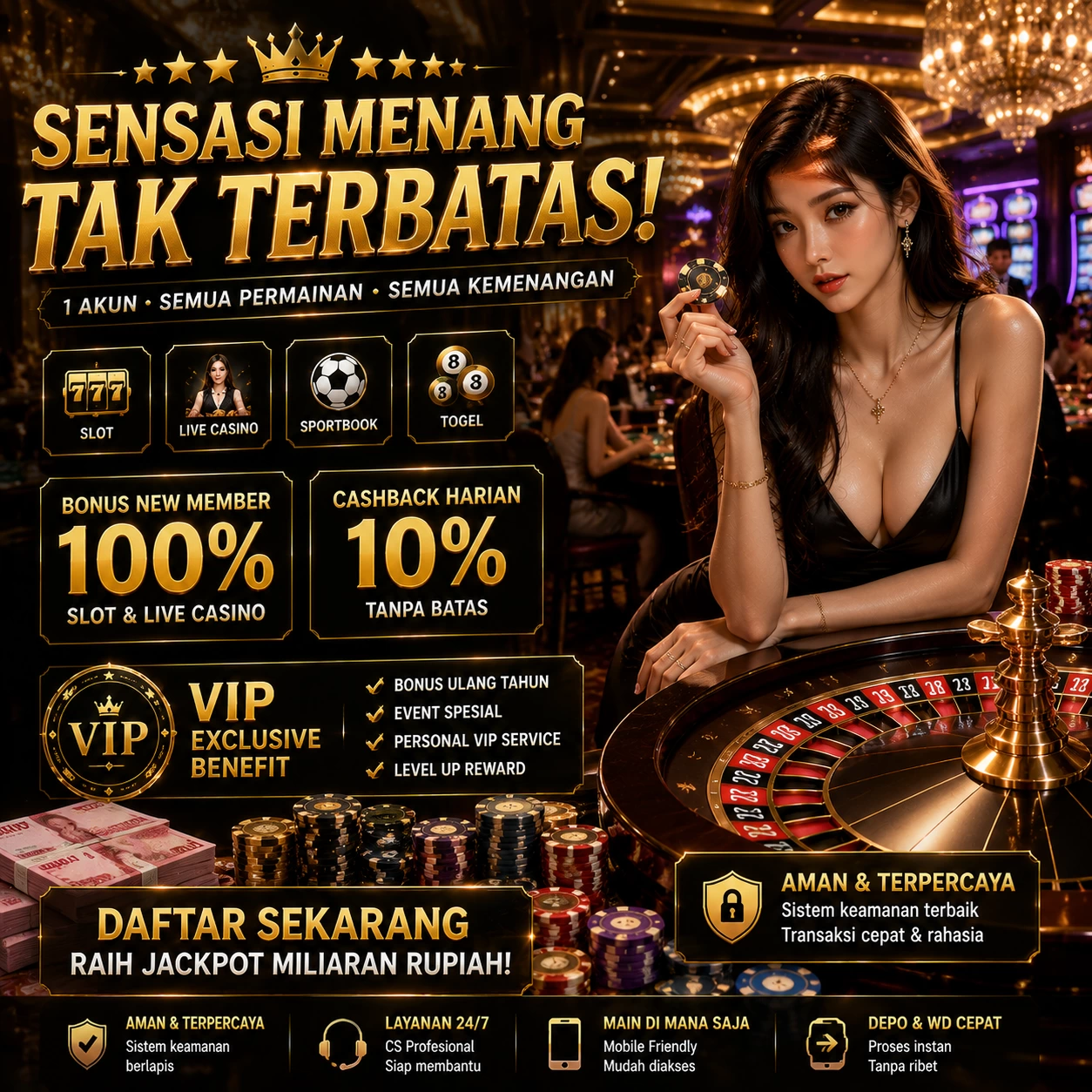 miami4d APK — gak dipotong pulsa